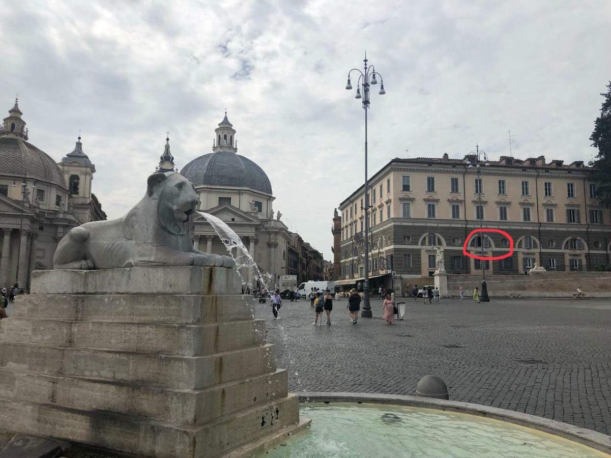 Apartament Bellavista Piazza Del Popolo Rzym Zewnętrze zdjęcie